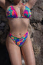 Tahitian Floral Triangle Bikini Top