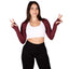 Minimal Bolero Sleeves - Burgundy