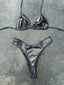 Gray Metallics Bikini