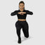 Shop our top gym fitness shirt. Made with long sleeves and breathable sweat wicking fabric. Pair with our yoga pants for gym workout. Shop the best activewear online.